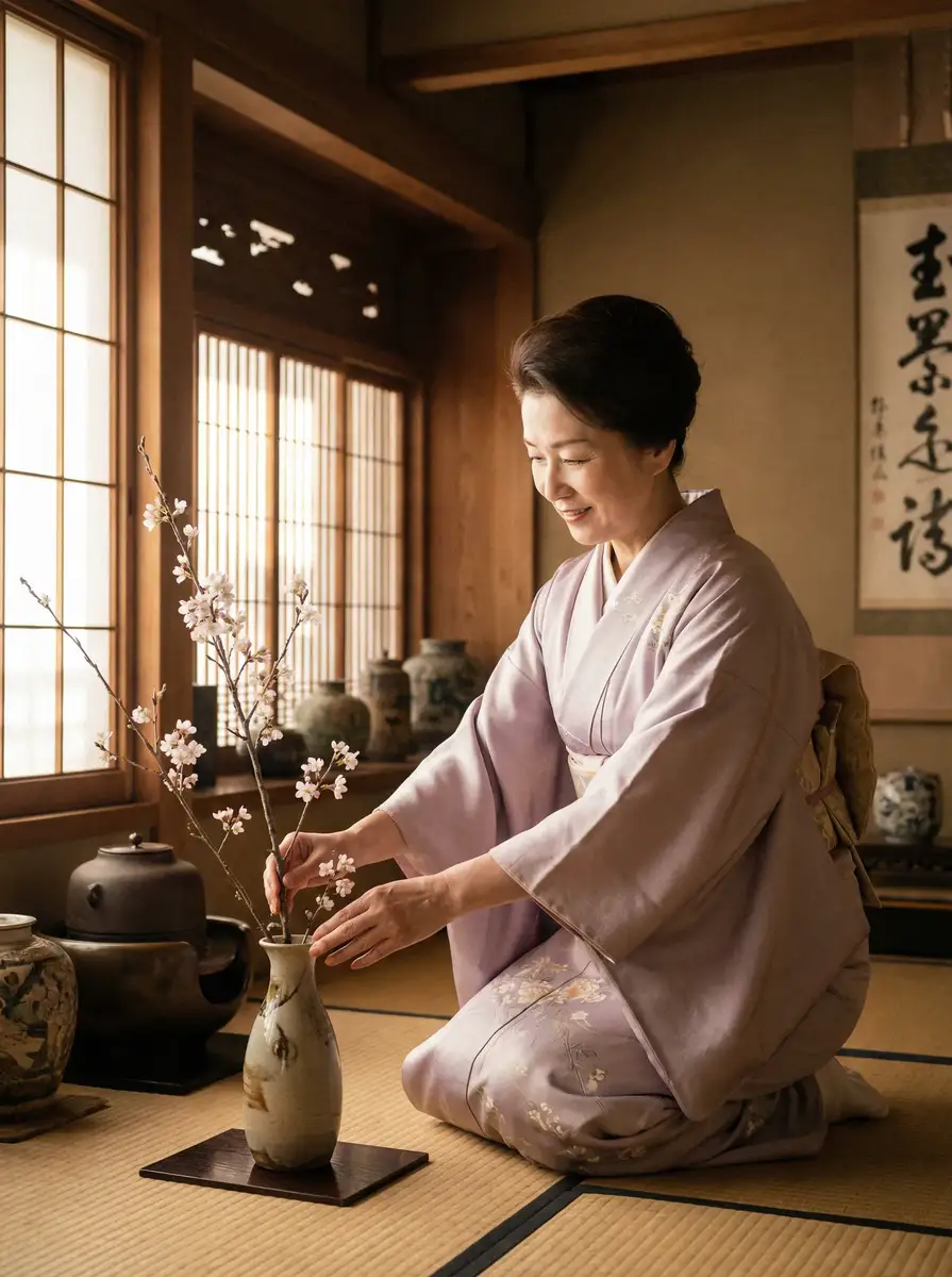 一位优雅的 里番_里番吃瓜爆料 | 全网最全里番聚集地 在和室中插花